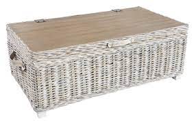 4.8 out of 5 stars with 452 ratings. Bali Rattan Natural White Washed Hand Crafted Storage Trunk Coffee Table Maison Rustic