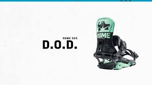 rome d o d snowboard binding 2019