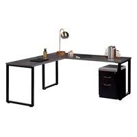 Average rating:(5.0)out of 5 stars1ratings, based on1reviews. Hirsh Holden 71 X24 L Shaped Desk And Pedestal In Weathered Charcoal Gray 23661 23657 22025x3 21120 20530 Kit
