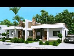 House Design With Concrete Roof Youtube Duplex House Plans Duplex House Design Modern House Plans