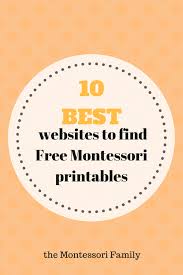 Maybe you would like to learn more about one of these? 10 Best Websites To Find Montessori Free Printable Documents