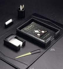We did not find results for: Six Piece Black Leather Desk Set Set Of 6 In Desk Accessories