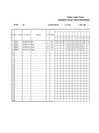 Tutorial untuk siswa part 1 1. Absensi Siswa Rekap Otomatis Semester Ganjil