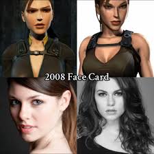 Lara Croft Face Model