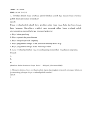 Jurnal siti fatimah 09101155110109 pdf universitas putra. Soal Pg Bab 7