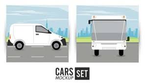 Download Mini Van And Bus Mockup Cars Vehicles Icons 2468760 Vector Art At Vecteezy