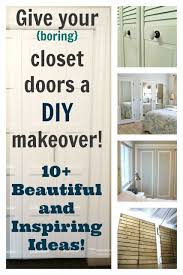 Mirrored closet doors can simply be turned around. Diy Closet Doors 10 Beautiful And Inspiring Ideas The Creek Line House