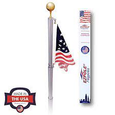 Sectional flagpole kit with rope. Flagpoles At Tractor Supply Co