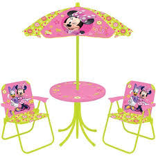 Disney Minnie Mouse Springtime Garden Party 4 Piece Patio Set Walmart Com Minnie Mouse Toys Minnie Toys Minnie