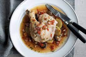 Pot Roast Chicken With Hunters Sauce James Martin Chef James Martin Recipes Pot Roast Roast Chicken