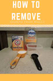 How To Clean Sharpie Off Wall An Easy Way To Clean Anything Off The Wall How To Remove Sharpie Cleaning Sharpie