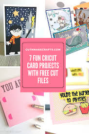 The cricut explore air 2 is perhaps cricut's most popular vinyl cutting machine. 7 Fun Free Cricut Card Projects Cut N Make Crafts