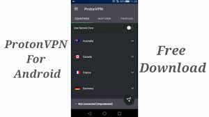 Protonvpn For Android Youtube Country Maps Incoming Call Screenshot