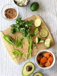 To make pico de gallo from scratch, combine chopped tomatoes, onion, and cilantro and season with lime juice and salt. Spicy Fish Tacos Foodiecrush