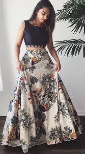 Crop Top Floral Lehenga Good For Casual Wear Women S Lehenga Choli Indian Gowns Dresses Lehenga Designs Indian Lehenga Choli