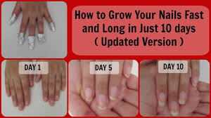 Yes, nails have good regeneration capacity, but they grow slowly. How To Grow Your Nails Really Fast And Long In Just 10 Days Updated Version Mamtha Nair Youtube How To Grow Nails How To Grow Your Nails You Nailed It