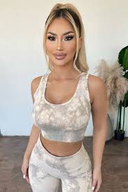 Averi Tank Crop Top(Nude) - ShopperBoard