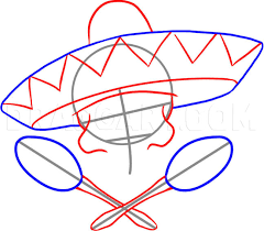 Draw this cute mexican hat by following this drawing lesson. How To Draw A Sombrero Step By Step Drawing Guide By Dawn Dragoart Com