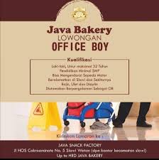 Lowongan kerja di kantor kecamatan : Lowongan Kerja Java Bakery Tegal Juli 2020