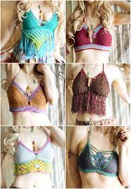 How to crochet a cup (crochet top) подробнее. Basic Bikini Cup Tutorial Morale Fiber