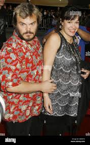 Black Wife Welcome Baby No 2 Actor Jack Black Has Become A Father For The Second Time The King Kong Star And Wife Stock Photo Alamy