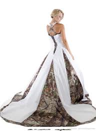 Hot Sale 2018 New Wedding Dresses With Appliques Ball Gown Long Camouflage Wedding Party Camo Wedding Dresses White Camo Wedding Dress Wedding Gown Inspiration