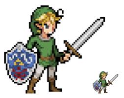Link's sprite design is based on the minish cap sprites. The Legend Of Zelda Link Sprite By Eviscus On Deviantart Fantasy Character Design Link Sprite Character Design