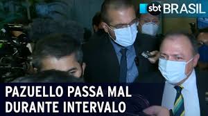Pazuello passa mal e é atendido por senador; Pazuello Passa Mal Durante Intervalo De Depoimento Na Cpi Da Pandemia Sbt Brasil 19 05 21 Youtube
