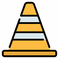 Cone Construction Road Sign Street Traffic Icon Download On Iconfinder In 2020 Icon Icon Company Traffic