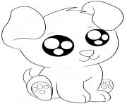 Dessin de chien mignon les dessins et coloriage. Coloriage Chien Dessin Chien Sur Coloriage Info
