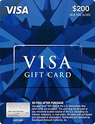 200 Visa Gift Card Plus 6 95 Purchase Fee Visa Gift Card Mastercard Gift Card Visa Debit Card