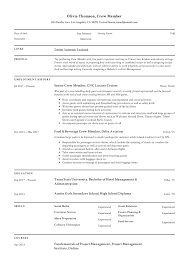 Pin On Crew Member Resume Examples