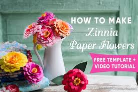 Some use normal printer paper or colored cardstock, while others use different types of paper such as crepe paper, tissue paper, or even coffee filters. How To Make A Paper Zinnia Flower
