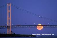 (composite image, more than one images put together for artistic interpretation. Mackinac Bridge Images Lakesuperiorphoto Com