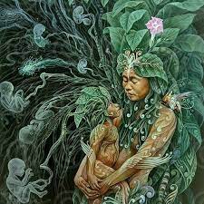 Sacruna Ayahuasca On Instagram Pachamama Is A Goddess Of Fertility Revered By The Indigenous People Of The Andes P Mother Earth Art Visionary Art Cosmic Art