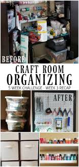 Get a free tools organizing guide to help organize the larger tools in your craft room. Craft Room Organizing Sneak Peek Week 4 Decortaing Goals