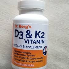 Compare dosage, cost, and formulation. Dr Berg S D3 K2 Vitamin Dietary Supplement 1source
