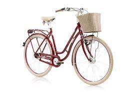Citybike für damen vormontiert nur 9,95 € versand günstig qualität 26 oder 28 zoll 3, 7, 8.in gefahrensituationen muss man mit dem citybike für damen schnell zum stehen kommen. Tretwerk Nostalgie 7 Citybike Damen Rot Fahrrader Tretwerk Net