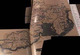 Red Dead Redemption 2 Full Map Red Dead Redemption Dead Redemption