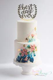 Buttercream palette knife painted rose cake | baking butterly love. Palette Knife Buttercream Painting Sweet Things By Katherine