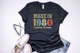 Birthday Shirts For Adults 1980 Shirt Vintage 1980 Shirt 39th Birthday Shirt For Women 39 Years Old Birthday Shirt 39 40th Birthday Shirts Women Birthday Shirts 40th Birthday Shirts