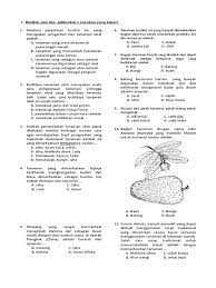 Soal Prakarya Budidaya K13
