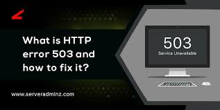 When you encounter the 503 error, it means that the server in question is unavailable. What Is Http Error 503 And How To Fix It Serveradminz