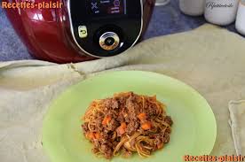 Spaghetti Bolognaise Au Cookeo Recettes Plaisir Rpetiteetoile Spaghetti Bolognaise Cookeo Recette Bolognaise