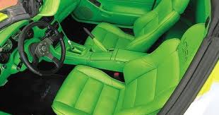 1995 Honda Del Sol Lime Green And Black Interior Neon Honda Del Sol Car Cleaner Interior Baby Car Seats