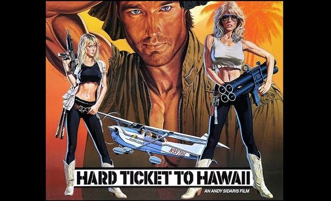 BAD MOVIE MONDAY: HARD TICKET TO HAWAII (1987) – Cinema Crazed