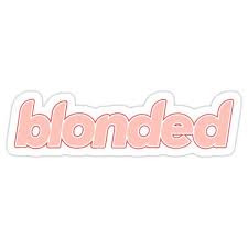frank ocean pink blonded logo frank ocean dhl sticker frank ocean sticker design ocean