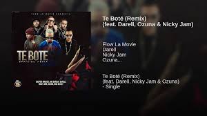 Darell, ozuna & nicky jam) remix, te boté (feat. Acapella Nio Garcia Darell And Casper Magico Featuring Bad Bunny Nicky Jam And Ozuna Te Bote