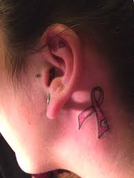 Hearing loss, usually gradual — although in some cases sudden — and occurring on only one side or more pronounced on one side ringing (tinnitus) in the affected ear Ribbon Tattoos Tattoo Designs Ideas For Man And Woman