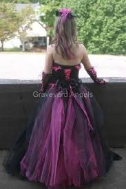 Hot Pink And Black Wedding Dresses Pink Black Weddings Hot Pink Weddings Black Wedding
